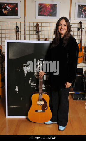 Neue Epiphone-Modell Stockfoto