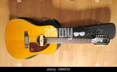 Neue Epiphone-Modell Stockfoto