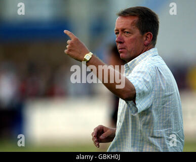 Fußball - freundlich - Welling United / Charlton Athletic. Charlton Athletic Manager Alan Curbishley Stockfoto