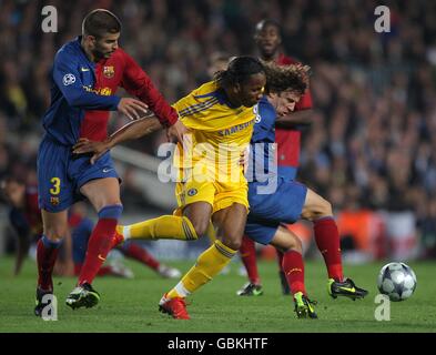 Fußball - UEFA Champions League - Semi Final - Hinspiel - Barcelona V Chelsea - Nou Camp Stockfoto