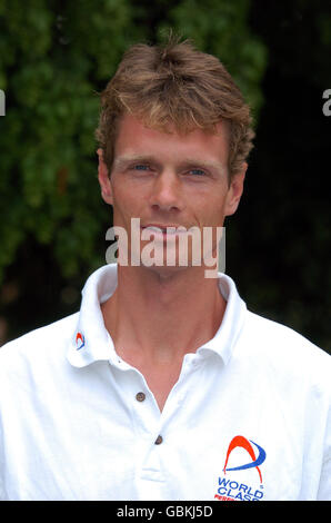 Reiten - Team GB Pressekonferenz. Der britische William Fox-Pitt Stockfoto