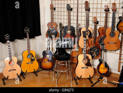 Neue Epiphone-Modell Stockfoto