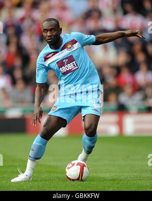 Fußball - Barclays Premier League - Stoke City / West Ham United - Britannia Stadium. Herita Ilunga, West Ham United Stockfoto