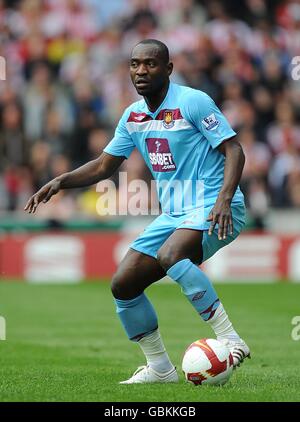 Fußball - Barclays Premier League - Stoke City / West Ham United - Britannia Stadium. Herita Ilunga, West Ham United Stockfoto