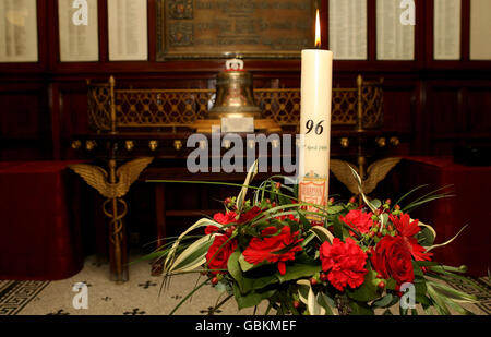 20. Jahrestag der Hillsborough-Katastrophe Stockfoto