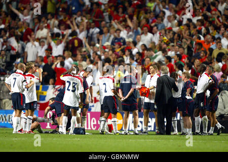 Fußball - Europameisterschaft 2004 - letzte Quartal - Portugal V England Stockfoto