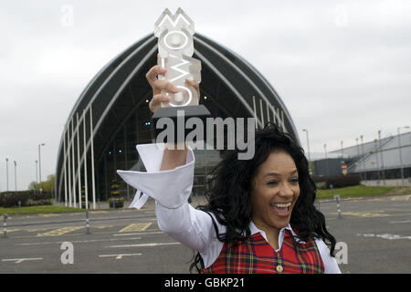 Mobo Awards 2009 in Schottland stattfinden Stockfoto