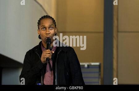 Lemar wirbt für die MOBO Awards 2009 im Clyde Auditorium. Stockfoto