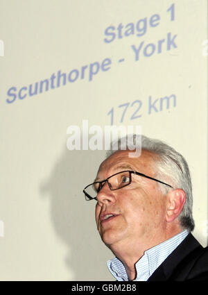 Tour von Großbritannien 2009 Start Stockfoto