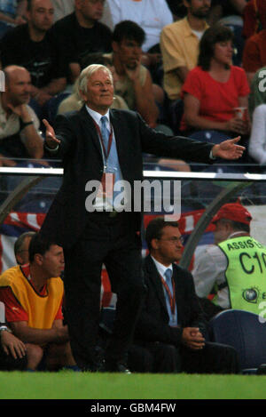 Fußball - Europameisterschaft 2004 - Viertelfinale - Tschechien V Dänemark Stockfoto