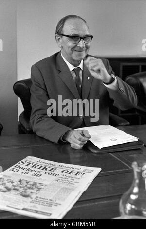 Britische Politik - Trades Union - TGWU - London - 1972 Stockfoto