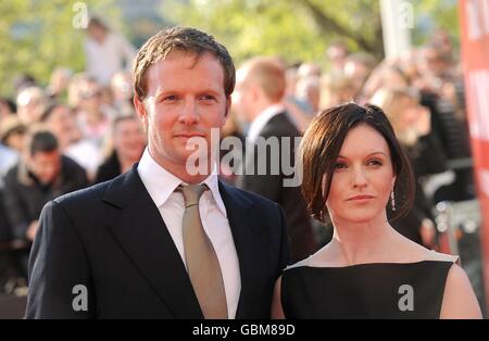 Rupert Penry-Jones und Dervla Kirwan kommen für die British Academy Television Awards in der Royal Festival Hall im Zentrum von London an. Stockfoto