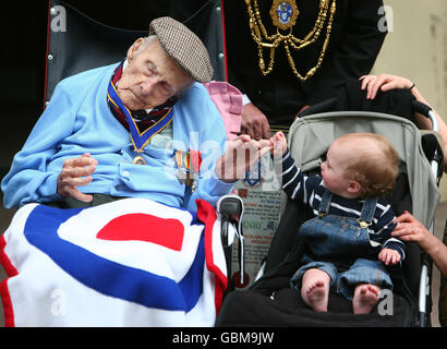 Henry Allingham gemacht Honorary Freeman Stockfoto