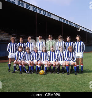 Fußball - Liga Division Four - Chester City Photocall Stockfoto