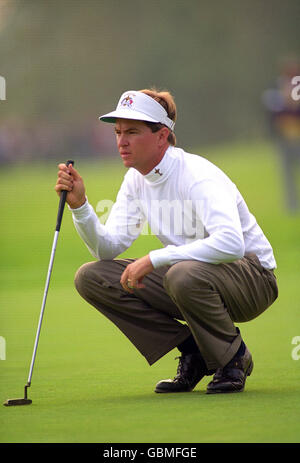 RYDER CUP GOLF Golf - Ryder Cup 1993 - der Belfry. Davis Love III, USA Stockfoto