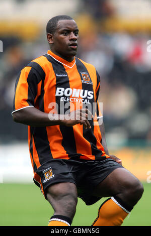 Fußball - freundlich - Hull City / Birmingham City. Delroy Facey, Hull City Stockfoto