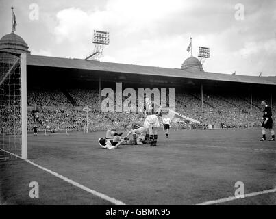 Fußball - Pokal - Finale - Manchester City gegen Birmingham City - Wembley-Stadion Stockfoto