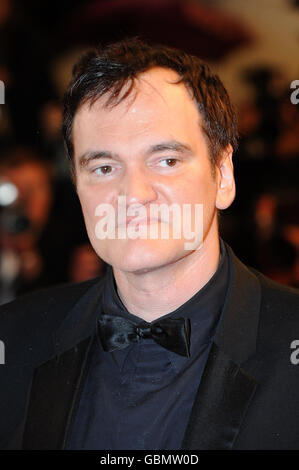 Quentin Tarantino kommt bei der „Precious“-Premiere im Palais de Festival während der 62. Filmfestspiele von Cannes in Frankreich an. Stockfoto