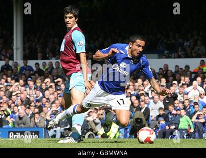 Fußball - Barclays Premier League - Everton V West Ham United - Goodison Park Stockfoto