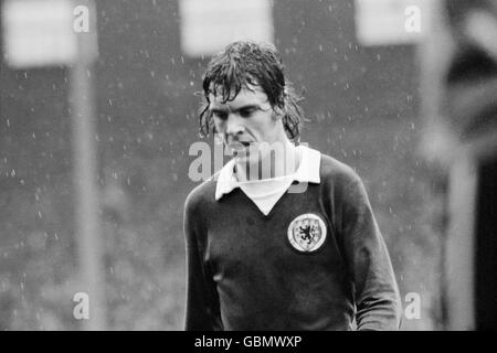 Fußball - Home International Championship - Schottland gegen England - Hampden Park. Joe Jordan, Schottland Stockfoto