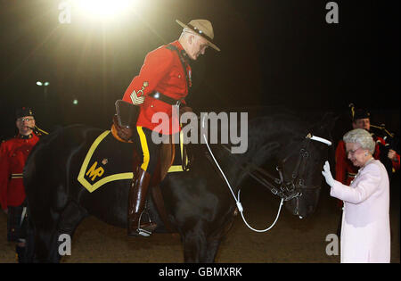 Das Schloss Windsor Royal Tattoo Stockfoto