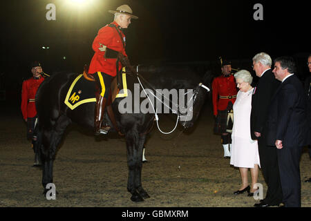 Das Schloss Windsor Royal Tattoo Stockfoto