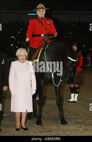 Das Schloss Windsor Royal Tattoo Stockfoto