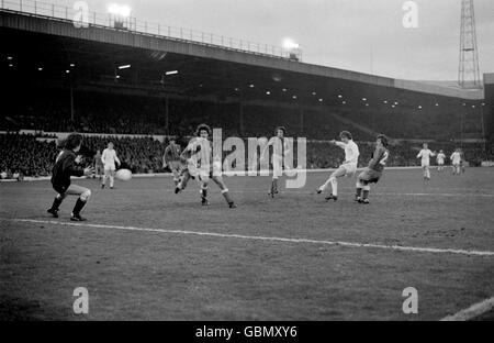 Fußball - European Cup Winners Cup - Halbfinale Hinspiel - Leeds United gegen Hajduk Split Stockfoto