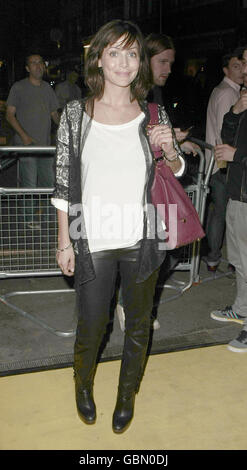 Natalie Imbruglia kommt bei den Island Records 50. Geburtstag bei Phonica Records in der Poland Street, London. Stockfoto