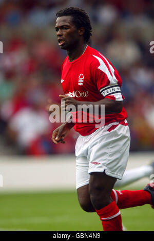 Fußball - freundlich - Nottingham Forest / Tottenham Hotspur. David Johnson, Nottingham Forest Stockfoto