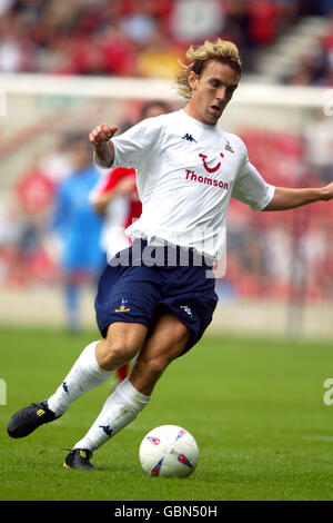 Fußball - freundlich - Nottingham Forest / Tottenham Hotspur. Mark Hughes, Tottenham Hotspur Stockfoto