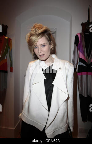 Moloko-Sänger Roisin Murphy bei der Eröffnungsnacht der Pop-up-Boutique Pam Hoggs im Newburgh Quarter, in der Nähe der Carnaby Street in London. Stockfoto