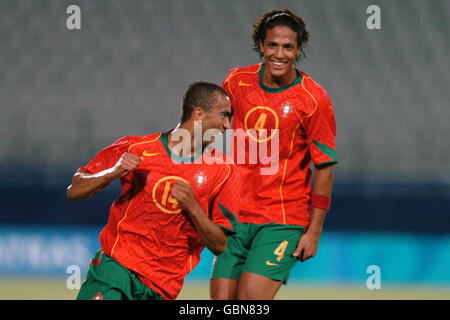 Fußball - Athen Olympische Spiele 2004 - Herren erste Runde - Gruppe D - Irak V Portugal Stockfoto