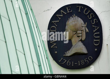 Gebäude und Wahrzeichen - Madame Tussauds - London Stockfoto