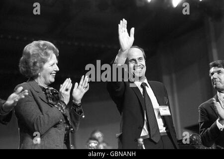 Politik - konservative Jahreskonferenz - Blackpool - 1985 Stockfoto