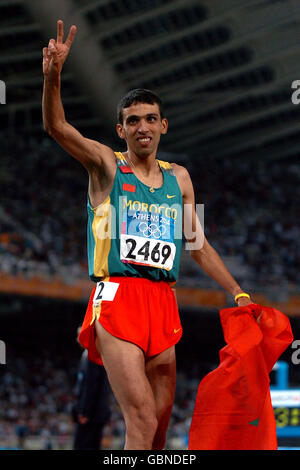 Leichtathletik - Athen Olympische Spiele 2004 - 1500 m Männer - Finale Stockfoto