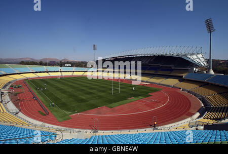 Rugby-Union - British and Irish Lions Kapitän Frauenlauf - Royal Bafokeng Sports Palace Stockfoto