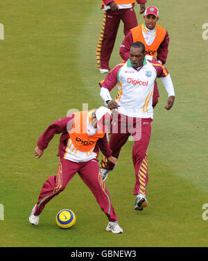 Cricket - Netze West Indies Session - County Ground Stockfoto