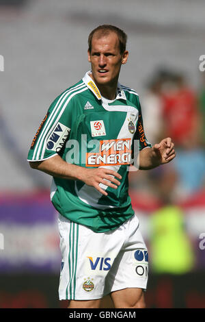 Fußball - Österreichische Bundesliga - Rapid Vienna / SV Red Bull Salzburg - Gerhard-Hanappi Stadion. Jurgen Patocka, Rapid Wien Stockfoto