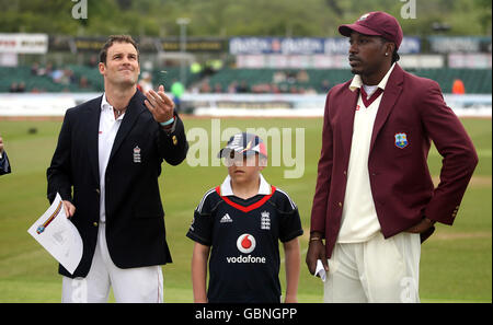 Fussball - zweite Npower Testspiel - Tag eins - England V West Indies - Riverside Stockfoto