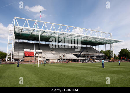 Rugby-Union - Heineken Cup - Viertelfinale - Leicester Tigers V Bath Rugby - The Walkers Stadium Stockfoto