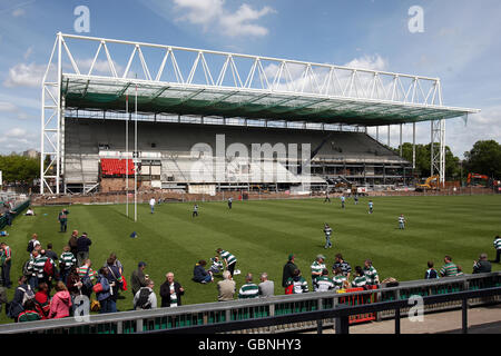 Rugby-Union - Heineken Cup - Viertelfinale - Leicester Tigers V Bath Rugby - The Walkers Stadium Stockfoto