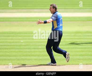 Trent Bridge Cricket - Friends Provident Trophy - Gruppe A - Nottinghamshire V Hampshire- Stockfoto