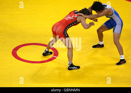 Wrestling - Athen Olympische Spiele 2004 - 63 kg - Finale Stockfoto