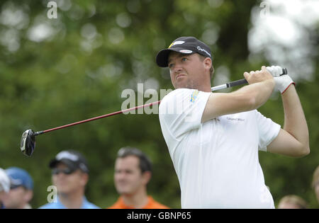 Golf - die European Open - Runde eins - London Golf Club Stockfoto