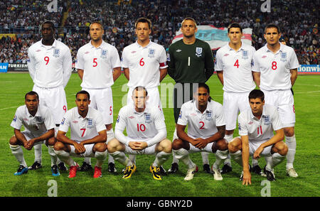 Fußball - WM 2010 - Qualifikationsrunde - Gruppe Six - Kasachstan V England - Zentralstadion Stockfoto