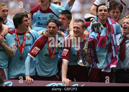 Fußball - Coca-Cola Football League Championship - Play Off - Finale - Burnley V Sheffield United - Wembley-Stadion Stockfoto