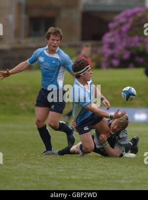 Rugby-Union - IRB World Cup Warm up Spiel - Schottland unter 20 V Irland unter 20 - Fort Matilda Rugby Club Stockfoto