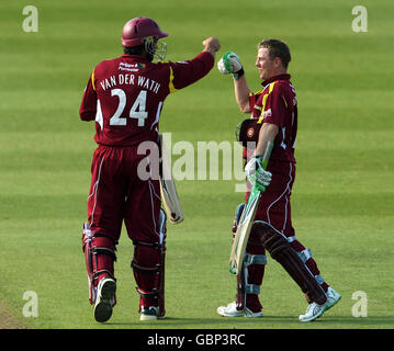 Cricket - Twenty20 Cup 2009 - Midlands/Westen/Wales Division - Worcestershire Royals V Northamptonshire Steelbacks - neue Straße Stockfoto