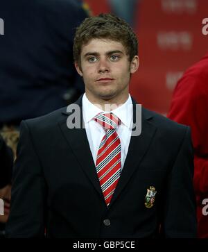 Rugby Union - Tour Match - Golden Lions gegen britische und irische Löwen - Coca-Cola Park. Leigh Halfpenny von britischen und irischen Löwen auf den Tribünen Stockfoto